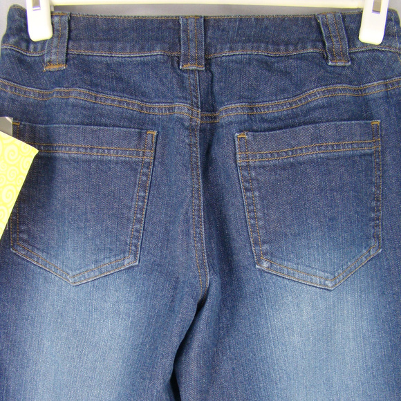 New - MOTTO Stretch Mid Rise Boot Cut Jeans - 8 - Picture 3 of 5